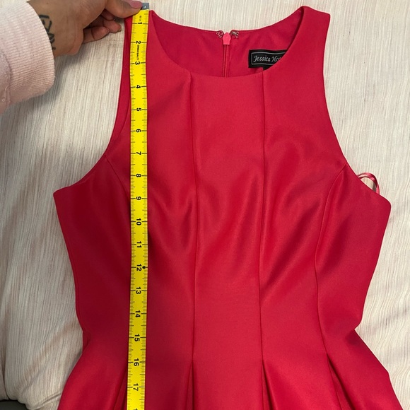 Laura Petites Bright Pink Party Dress - Picture 11 of 13